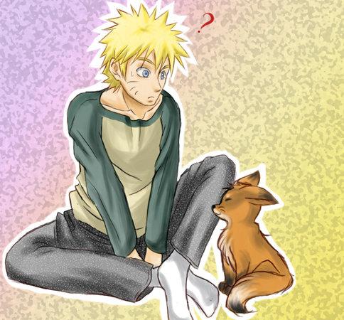 Narutos little foxy friend